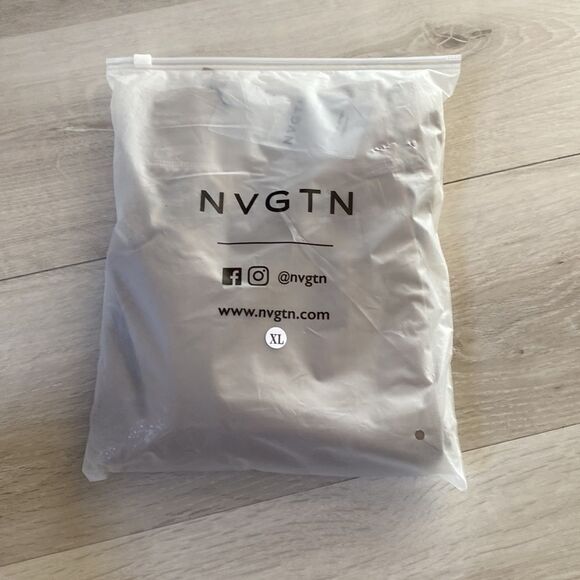NVGTN Taupe Joggers XL NWT in‎ packaging SOLD OUT!! - Picture 5 of 7